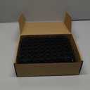 Homarden Cat Repellent Mat  Indoor/Outdoor Scat Mat to Keep Cats Away from Plants, Furniture & Garden  Black Mat with Spikes for Humane Deterrent  Pet-Safe, Flexible Design (2.6*6.5 inches (Pack of 12))