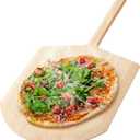 Lounsweer 40x24 Inch Extra Large Wooden Pizza Peel for Oven, 0.79 inch/ 2 cm thick Giant Pizza Paddle Serving Board & Multipurpose Wood Cutting Board for Kitchen, Baking, Bread, Fruit and Vegetables