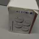 Putogesafe 4 Pack Combination Smoke and Carbon Monoxide Detector Battery Operated, Travel Portable Photoelectric Fire&Co Alarm for Home, Kitchen