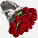 Crochet Flowers Bouquet Blanket Handmade Shining Brightly Roses, Super Soft Throw Blanket for Bed, Sofa, Romantic Valentine's Day, Birthday Gift,Kids, Home Decor(26 Inch)