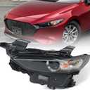 Huray LED Headlight Assembly for Mazda 3 2019-2021 LH Projector Headlamp OE Factory Replacement for MA2502155 Left Driver Side