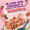 Cinnamon Toast Crunch Strawberry Breakfast Cereal, Family Size, 18.8 oz | Tangy-Sweet Strawberry & Cinnadust, 16g Whole Grain, Good Source of Calcium, ~13 Servings (EXP 05/24/27)