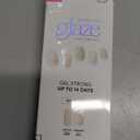 ohora Semi Cured Gel Nail Strips (N Milky Star) - Salon-Quality, Long Lasting, Easy to Apply & Remove - Includes 2 Prep Pads, Nail File & Wooden Stick