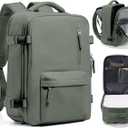 WONHOX Large Travel Backpack Carry on Flight Approved Laptop Work Business Backpack for Women Men Mochila de Viaje