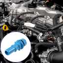 uxcell No.7L3Z6A666A PCV Valve Fitting for Ford E-150 E-250 E-350 F-150 F-250 F-350 Crown Victoria Exhaust Positive Crankcase Ventilation Valve Fittings Blue
