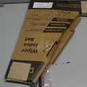 OEM Quality Windshield Wiper Blades, 26” and 26” DSV Standard Car Wiper Blades With Universal U/J Hook Only, Automotive Replacement Wiper Blades for my Car, Water Repellency Wiper Blade, Pack of 2