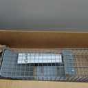Heavy Duty Catch Release Large Live Humane Animal Cage Trap (24 x 7 x 7)