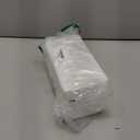 Sooyee Makeup Brush Holder,Makeup Brush Organizer with 8mm White Pearls,Dustproof Makeup Brush holder with Lid