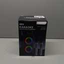 Karaoke Machine, Portable Bluetooth Speaker with 2 Wireless Karaoke Microphones, Karaoke Machine for Adults Kids with PA System,Stage Monitors Support TWS/TF/USB/AUX for Home Party Stage (Black)