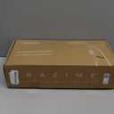 Rain Shower Head with Handheld High Pressure rainfall Shower Heads with Handheld Spray Combo Adjustable one-piece stand daul shower head Built-in Magnetic Docking and Power Jets (Black)