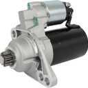 SCITOO Starter Motor 17967 2004-2005 for Audi for A3 2.0L 2005-2009 for Seat for Cordoba 2.0L 2008-2009 for Seat for Leon 1.8L 1.4L Leon 2.0L for Volkswagen for Jetta 2.0L 1.1kW/12V CCW 10-Tooth