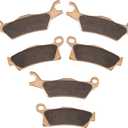 Front and Rear Brake Pads for Can-Am Outlander 450 500 570 650 700 800 850 1000 1000R Max PRO HD5 HD7 2013-2024 705601014 705601015 715900248 715900249
