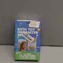 2 x Mesh Bath Toy Organizer + 8 Ultra Strong Hooks – The Perfect Bathtub Toy Holder & Bathroom or Shower Caddy – These Multi-use Net Bags Make Baby Bath Toy Storage Easy – For Kids & Toddlers