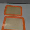 Silicone Baking Mats - Best German Silicone - Non Slip Silicone Baking Sheet, Non Stick Reusable Silicone Mats for Baking, Oven Liner, Counter Mat - 2 Toaster Oven Size Baking Mats