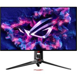 ASUS ROG Swift 32 4K OLED Gaming Monitor (PG32UCDP) - WOLED, Dual Mode (4K 240Hz, FHD 480Hz), 0.03ms, G-SYNC Compatible, Custom Heatsink, AI Gaming, 99% DCI-P3,True 10-bit, USB-C 90W