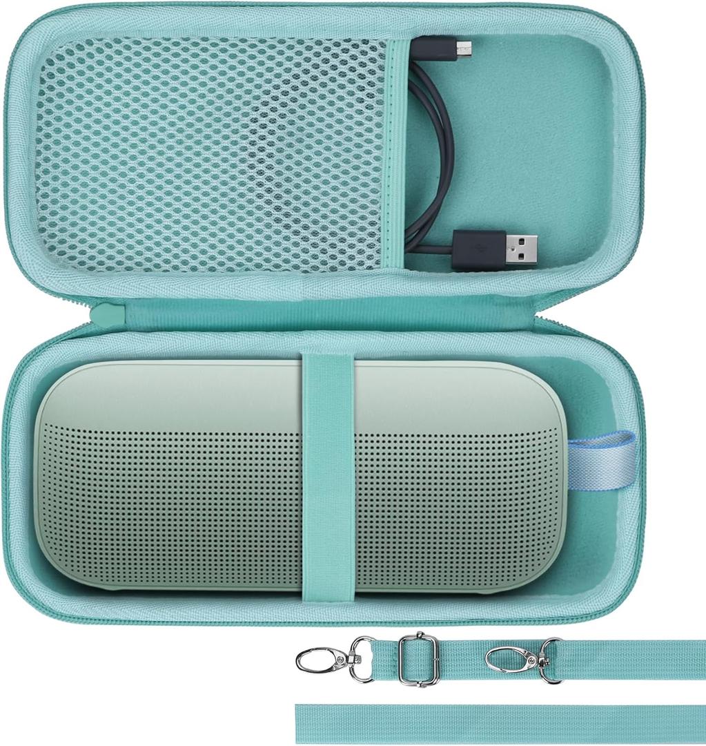 Hard Case Compatible with Bose SoundLink Flex 2nd Gen/Bose SoundLink Flex Portable Speaker, Mint Green Case