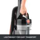 Hoover Commercial TaskVac Bagless Upright Vacuum Cleaner, Furniture Guard Lightweight HEPA Filtered Professional Grade Long-Lasting, 15 Pounds 35-Foot Long Cord, CH53010, Black