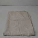 Linen Tablecloth for Rectangle Table 60x84 Inch Light Tan, Farmhouse Style Beige Tablecloth, Water Resistant Burlap Tablecloths for Dining Table Farmhouse Kitchen