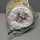 EHEYCIGA Cat Tunnel Bed for Indoor Cats, Cute Cat Donut Toy Tunnel for Small Large Cats with Washable Circle Cushion, Peekaboo Pet Cave Play Tunnel for Kitten, Puppy, Rabbit (Beige)