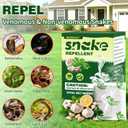 10Pack Snake Repellent, Snake Deterrent Pouches, Keep Snake Away from Home, Garden, and Vehicle, Peppermint Oil to Repel Snake, Indoor and Outdoor Use