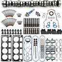 6.2L AFM/DOD Camshaft Lifter Kit with Head Gasket Set, Fit for 2007-2014 Chevrolet Tahoe GM Sierra Yukon, Cadillac Escalade 6.2L