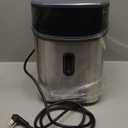 Kismile Nugget Ice Makers Countertop,Portable Ice Machine with Crushed Ice, 35lbs/Day,Self-Cleaning,One-Click Operation for Home Use(Silver)