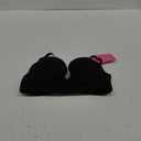 Push Up Bra for Women - Full Coverage Deep V Plunge Bra with Convertible Straps and Low Back (Large, Black)