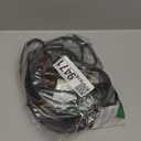 Edge Trim-Rubber U Channel Length with self-Adhesive Design for car Doors, Table Corners, etc (19.7FEET, Black)