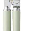 KitchenAid Classic Multifunction Can Opener and Bottle Opener Easy to Use, Razor Sharp Stainless Steel Cutting Wheel, Soft Ergonomic Handles, Pistachio (8.34-Inch)