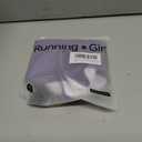 RUNNING GIRL Y-Back Sports Bras for Women, Medium Impact Wirefree Padded Bra Workout Crop Top Longline Sports Bra Push up (Purple, S)