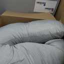 Momcozy Pregnancy Pillows with Cooling Cover, U-Shaped Full Body Maternity Pillow for Side Sleepers 57 Inch - Support for Back, Hip, Belly, Legs for Pregnant Women