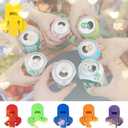 Colorful Can Opener Set, 6-Pack for Soda, Beer, Coke | Plastic Tab Can Openers | Beverage Barricade for Picnic BBQ.