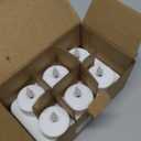 Homemory Rechargeable Tea Lights Flameless Candles with Remote Timer, Battery Operated LED Tealight Candles, USB Candles for Wedding Table Centerpiece Reception Banquet Christmas Halloween, 6-Pack