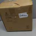 famiware Star Dinner Plates for 6, 10 inches Plate Set, Scratch Resistant, Stoneware Dinnerware, Kitchen Modern Rustic Serving Dishes, Cappuccino White