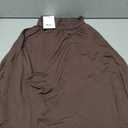 Riyiper 3 Pack Women's Midi Knee Length Skirts, Casual High Waist Flowy Flared a Line Summer Basic Pull-on Skirt with Pocket(Cream, Light Coffee, Brown,Small)