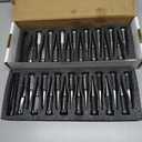 32PCS 14X1.5 Spike lug nut 4.4" Tall-Chevy Silverado 8Lug, M14x1.5 Electroplated Wheel Spike Lug Nut For Suburban GMC Sierra Yukon Ford F250 F350 RAM 2500 3500 Aftermarket Wheel, One Piece Anti-Rusting