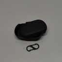 Compatible with Bose QuietComfort Earbuds Case, Youkei Silicone Case Cover Easy Carrying Protective Case Cover Compatible with Bose QuietComfort Noise Cancelling Earbuds (Black)