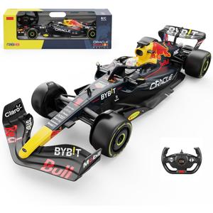 Voltz Toys Authentic Licensed 1:12 F1 RedBull Rb18 Remote Control Car - F1 Collection RC car Series for Kids and Adults - 2.4GHz RC Car for Gift (1:12 RedBull Rb18(NO.1))