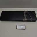 Zgrmbo 16" Large Digital Wall Clock with Remote, Large Display LED Wall Clock for Living Room/Gym/Shop/Warehouse/Office Decor, 12/24H, Auto Dimming, Timer (White)