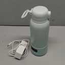 Portable Bottle Warmer Extended Battery Life - Dual Heating Modes for Breast Milk & Water, 17 Ounces, Fast Heating, Ideal for Travel, Outdoor, Baby Shower, Green