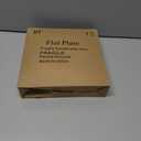 Berglander Plastic Plates Set of 12 Pieces 10", Mutil Color Reusable and Unbreakable Flat Dinner Plates, Salad Plates, Pasta Bowls, Dishes Set Easy to Carry for Home, Garden, Picnic, Camping