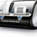 DYMO Label Printer | Label Writer 450 Twin Turbo Direct Thermal Printer Fast Printing Great for Labeling Filing Shipping Mailing Barcodes and More Home & Office Organization (1 Quarts (Pack of 1))