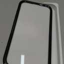 Miracase for iPhone 17e Case & iPhone 16e Case, Full-Body Phone with Built-in Glass Screen Protector, [Magnetic with MagSafe] Military Drop Proof 17 E/ 16 E Cover Bumper 6.1 inch, Clear Black