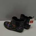 HISEA Rubber Rain Boots for Women Waterproof Chelsea Boots Short Ankle Rain Shoes Wedge Heel Anti-Slipping Rainboots for Ladies with Comfort Insole Lightweight Stylish Outdoor Work Booties