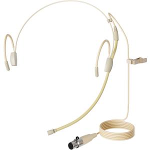 J K Pro Earhook Headset Headworn Omnidirectional Microphone MIC-J 060 Compatible with AKG Samson Wireless Transmitter - Mini XLR TA3F Plug