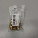 T TANYA HARDWARE 1/4 NPT Male Thread to 1/8 NPT Female Thread Brass Reducer Hex Bushing Brass Fitting Pipe Hose Tube Adapter Convert, Thread 0.5" OD to 0.375" ID, Pack of 10