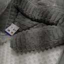 Bedsure ComfyFleece Orthopedic Dog Bed for Medium Dogs, Waterproof Memory Foam Medium Pet Beds with Sides, Non-Slip Bottom and Egg-Crate Foam Dog Couch Sofa with Washable Corduroy Cover, Grey (30.0"L x 20.0"W x 6.5"Th)