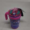 REDUCE 14 Oz Coldee Kids Tumbler with Lid and Straw - Coldee Insulated Travel Mug - Spill-Proof, Sweatproof Stainless Steel, BPA-Free - Includes Handle, Reusable Silicone Straw - Unicorn Magic