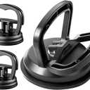 Car Dent Puller,Powerful Car Dent Puller, Car Dent Removal Kit,Dent Remover Tool for Car Dent Repair, Glass, Screen, Tiles Lifting and Objects Moving (Black+Black)