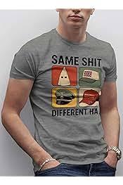 Male T-shirts Size XL Color Asphalt